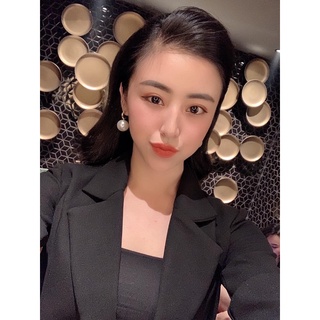 Khuyên tai ngọc tròn CD