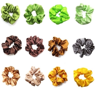 Dây Buộc Tóc Vải Satin Nhiều Màu