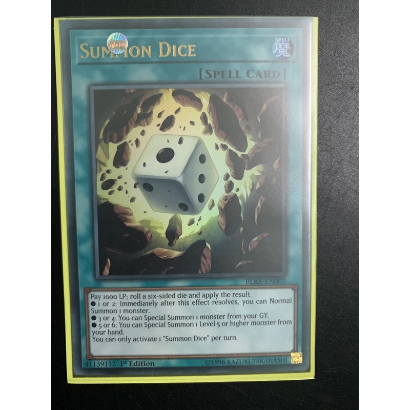 bài yugioh:summon dice