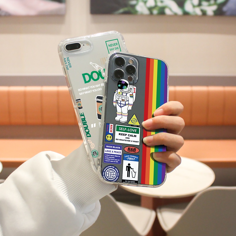Ốp lưng iphone Ốp điện thoại Suntaiho từ tpu trong suốt cạnh vuông chống rơi cho IPhone 13 12 11 Pro Max X Xs Max XR 8 7 6 6S Plus