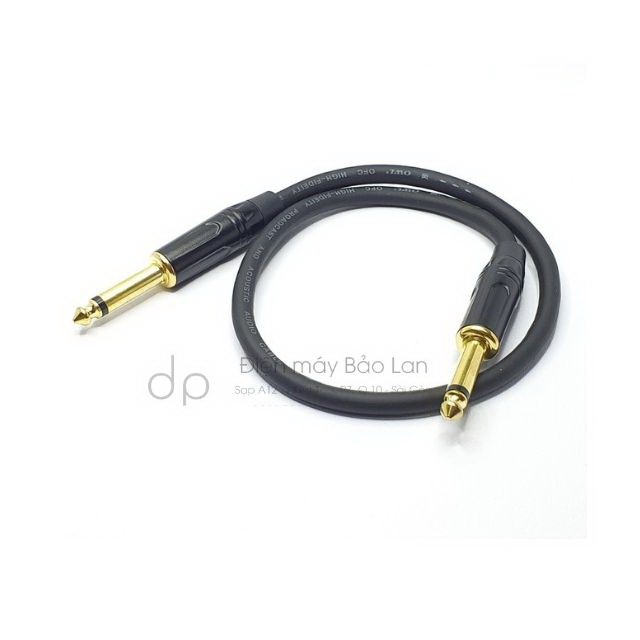 Dây 2 Đầu 6ly, Dây Jack 6.5mm Ra 6.5mm, Dây 2 Đầu 6.5 Màu Đen