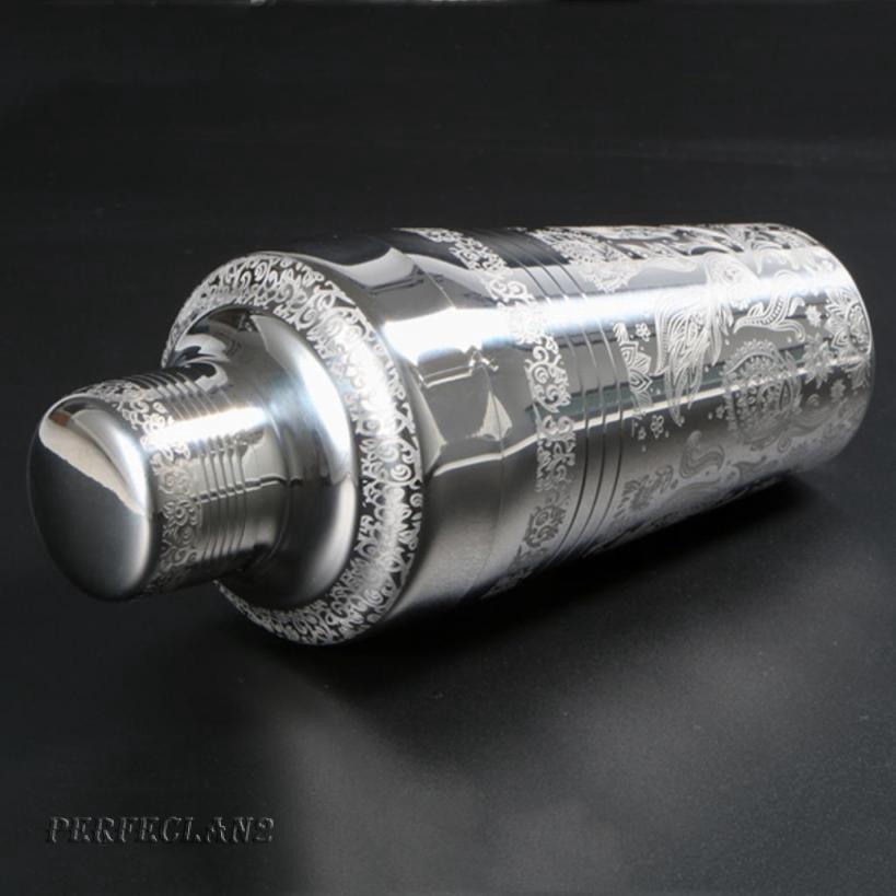 Stainless 410ml/510ml Martini Cocktail Shaker Bartender Mixer Barware