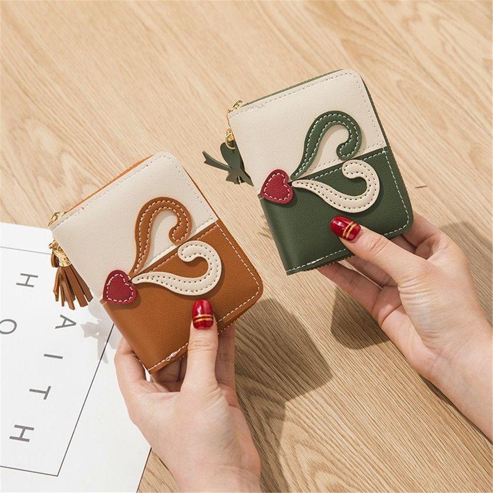 Ví Ngắn Dạng Gập Đựng Tiền Nhỏ Nhắn Xinh Xắn
