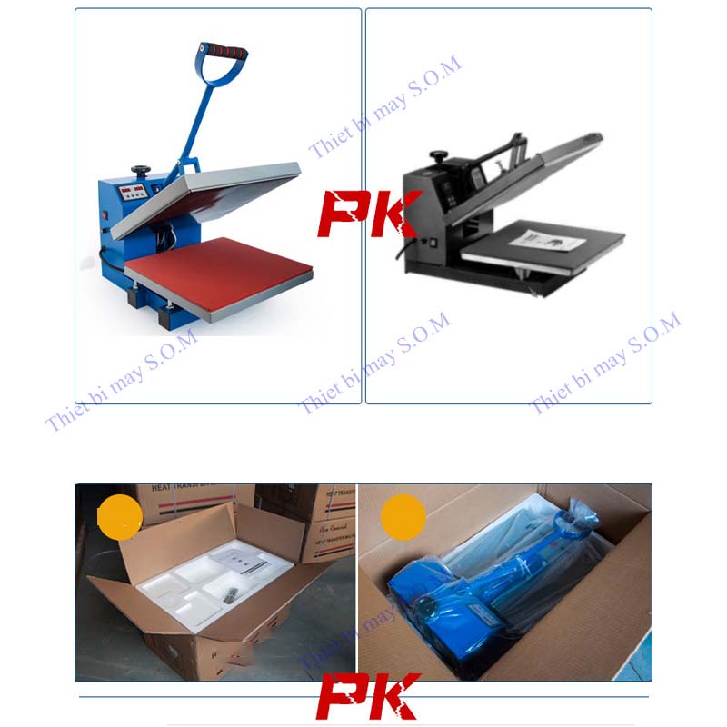 MÁY ÉP NHIỆT LOGO > MÁY ÉP NHIỆT PHẲNG KHỔ 38x38 > 40x60
