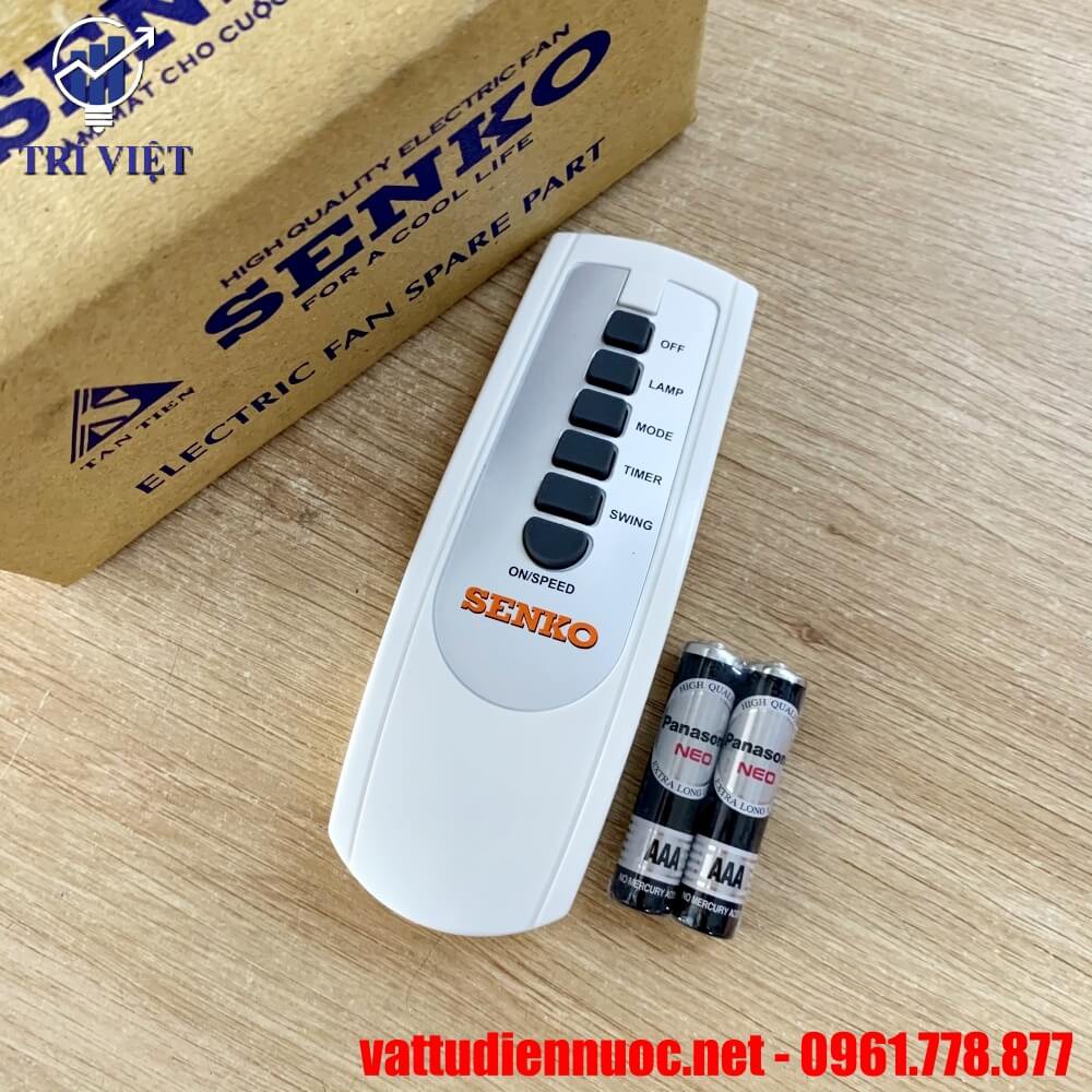 Remote Quạt Senko Điều Khiển (Tất Cả Các Loại như TR1683, DR1608, TR1628, DH1600)  [Nowship 2h HCM]