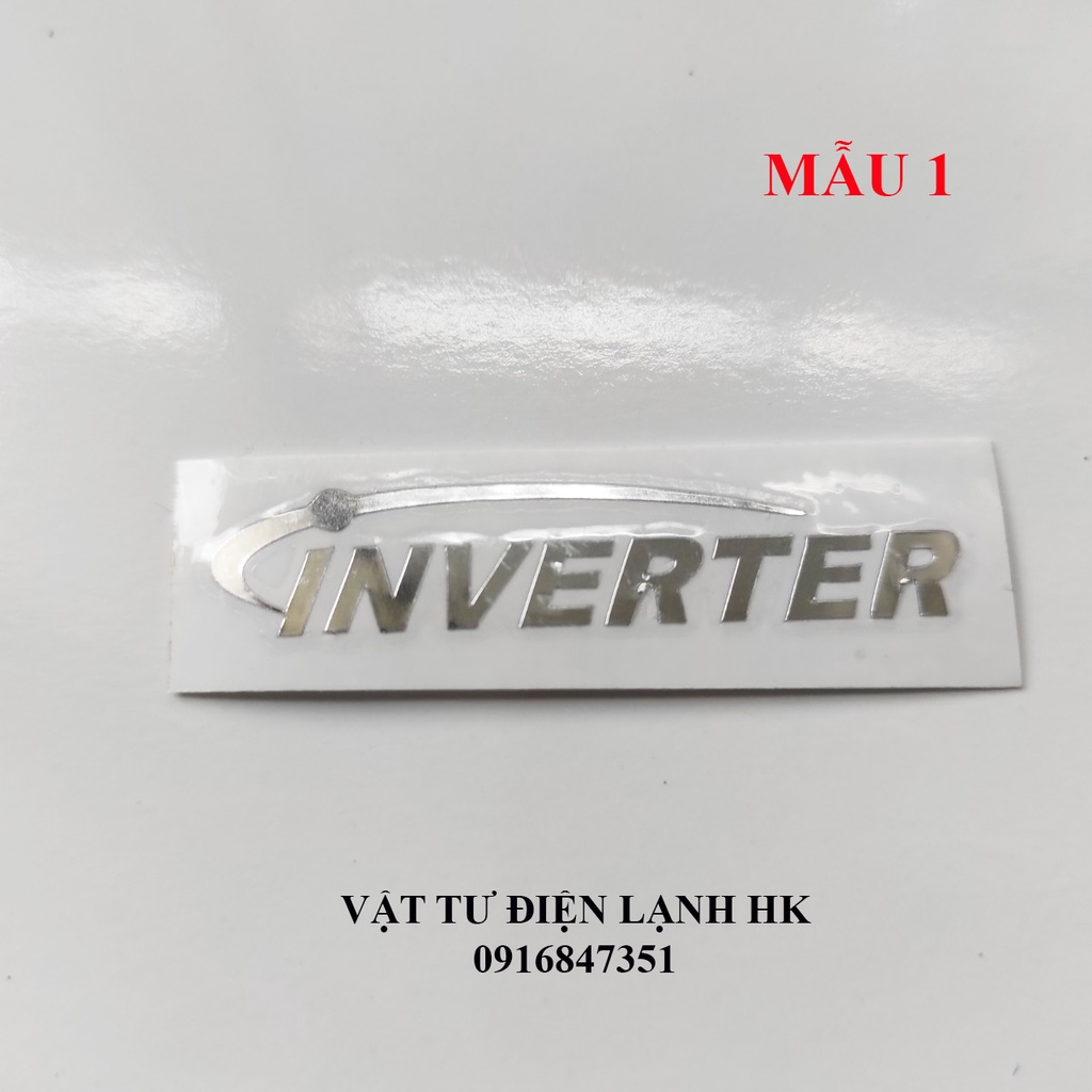 [Ánh bạc] TEM DECAN TÊN HÃNG DÁN Điều hòa - Tủ lạnh - máy giặt - Các hãng DAIKIN Panasonic. Toshiba. Sharp Hitachi.