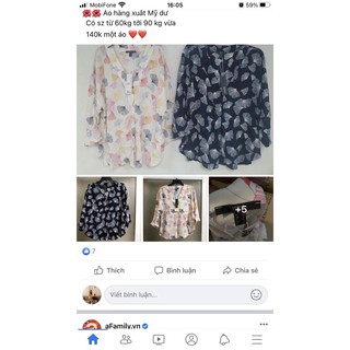 Áo sợi xuất dư hàng Mỹ