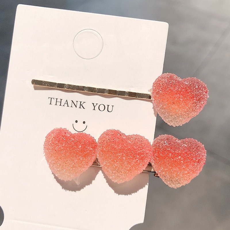 [Mã FASHIONCB232 hoàn tối đa 15K xu đơn 50K] 2Pcs/Set Hair Clips Girls Cute Hairpins Hair accessory | BigBuy360 - bigbuy360.vn