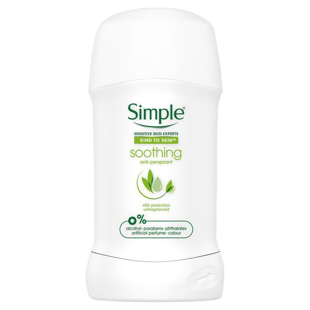 [TOP 1 SHOPEE] Lăn khử mùi Simple Kind To Skin Soothing Anti Perspirant (Bill Anh)