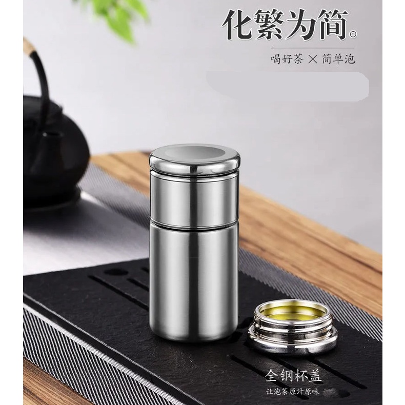 Bình Nước Giữ Nhiệt Mini Bằng Thép Không Gỉ 304 Cao Cấp