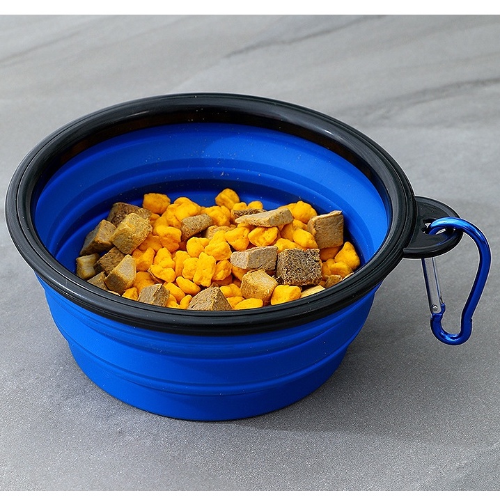 Bát đựng nước, thức ăn cầm tay cho chó mèo, Z12