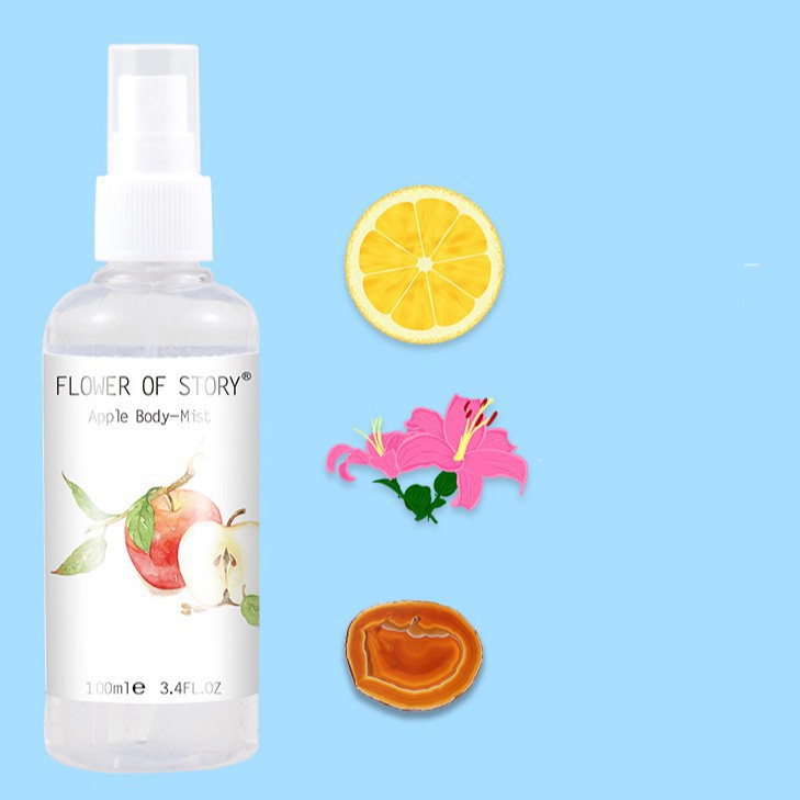 Một Chai Xịt Thơm 2in1 Body Và Xịt Thơm Phòng Hương Hoa Qủa Flower Of Story 100ML | BigBuy360 - bigbuy360.vn