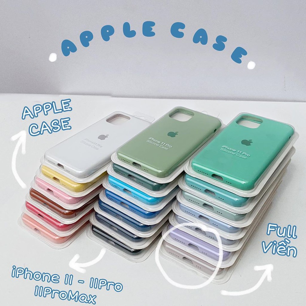 Ốp Chống Bẩn Full Viền Basic Case Màu Đen, Xám Đen Iphone 11/11Promax/X/Xsmax/7plus/6plus/6/6s