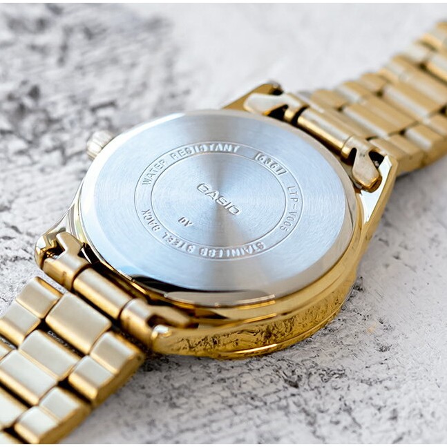 Đồng hồ nữ dây kim loại Casio Anh Khuê LTP-V005G-7BUDF