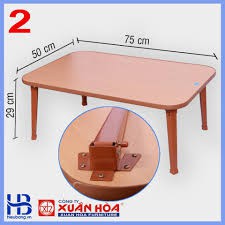 Bàn Gấp Xuân Hòa 50x75x29cm, bàn học sinh