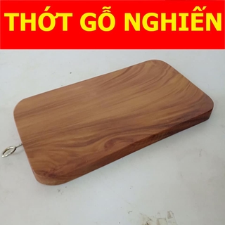 Thớt gỗ Nghiến xịn - siêu bền đường kính (18 x 32,5cm)