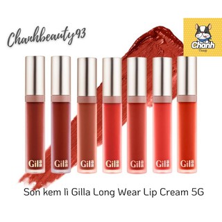 GILAA - Son kem mịn lì Gilaa Wear Lip Cream (5G)