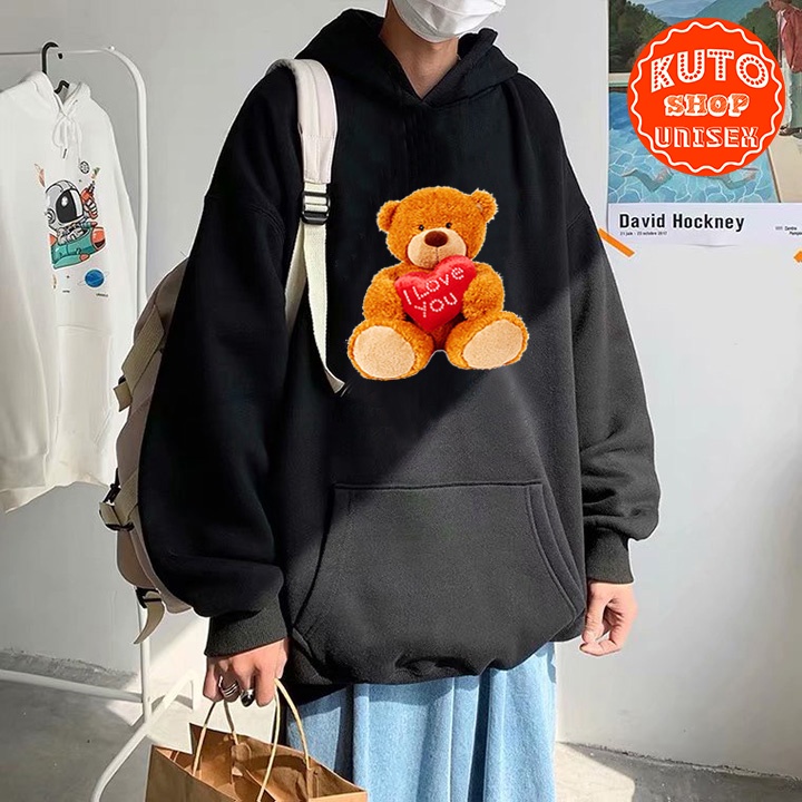 ÁO HOODIE CRUSH Yêu Thương Nỉ Ngoại Cao Cấp - In Pet Siêu Bền Siêu Đẹp