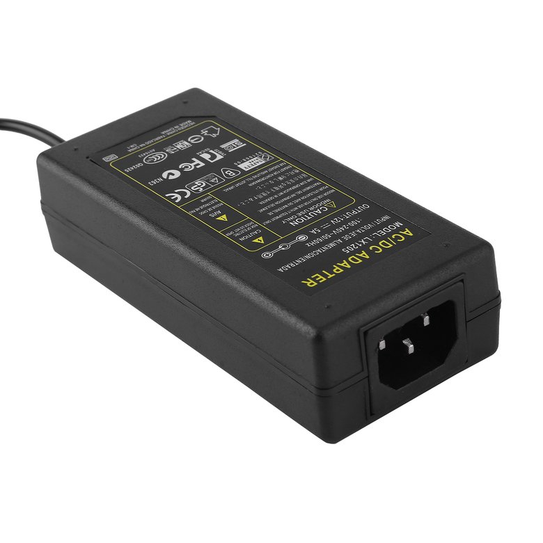 Bộ nguồn 12V 5A 5.5mm 2.5mm 2.1mm AC DC cho dải đèn LED chất lượng cao