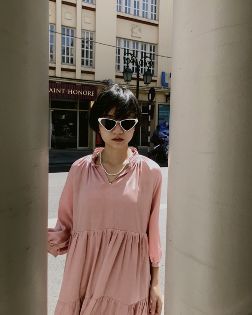 Đầm xoè liền tay lỡ - Peony Dress