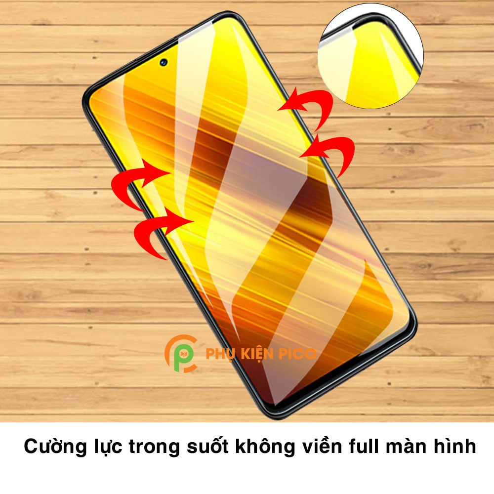 Kính cường lực Xiaomi Poco X3 NFC / Poco F3 / Poco X3 Pro / F2 Pro / Poco M3 / X2 full màn hình chính hãng Gor