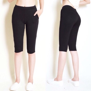[Quần ngố nữ bigsize] Quần legging nữ lửng nâng mông, Legging nữ lửng