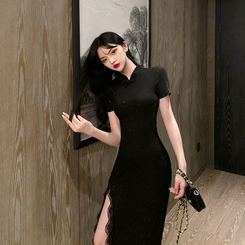 Đầm Nữ Kiểu Dáng Sườn Xám Thời Trang Quyến Rũ | BigBuy360 - bigbuy360.vn