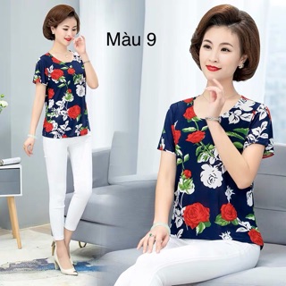 Áo thun nữ trung niên