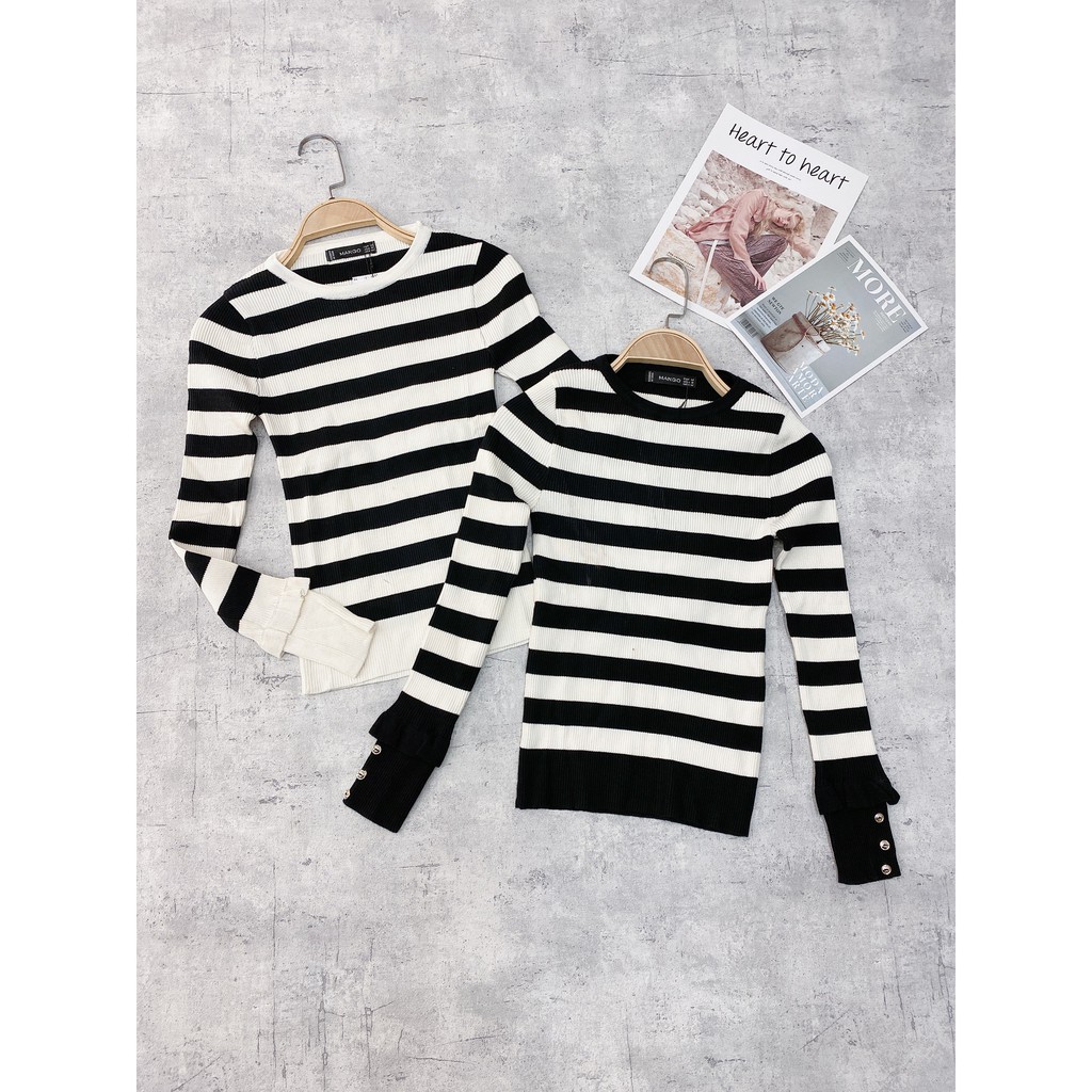 Áo Len Kẻ Ngang MNG