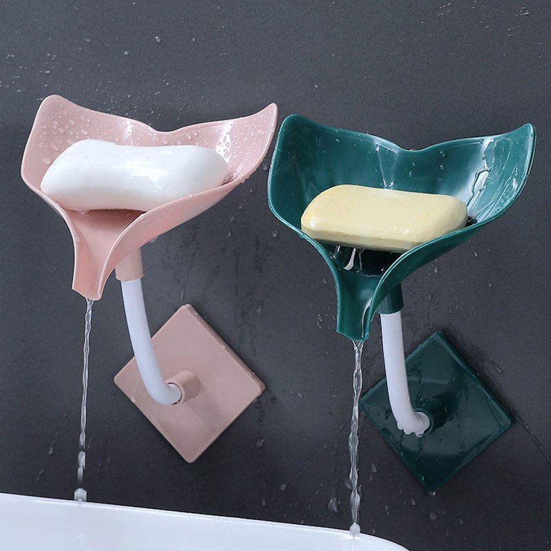 Giá Để Xà Phòng Hình Đuôi Cá Voi Sáng Tạo Có Thể Điều Chỉnh