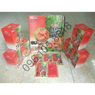 Nước Hồng Sâm Linh Chi Hàn Quốc, Hộp 30 gói[DUY NHẤT HÔM NAY] [SALE LỚN]