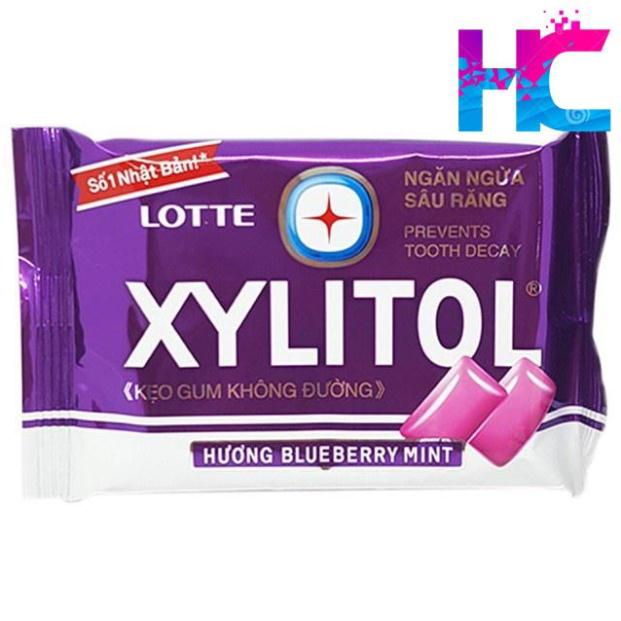 Kẹo cao su lotte xylitol - Đủ vị - Không đường