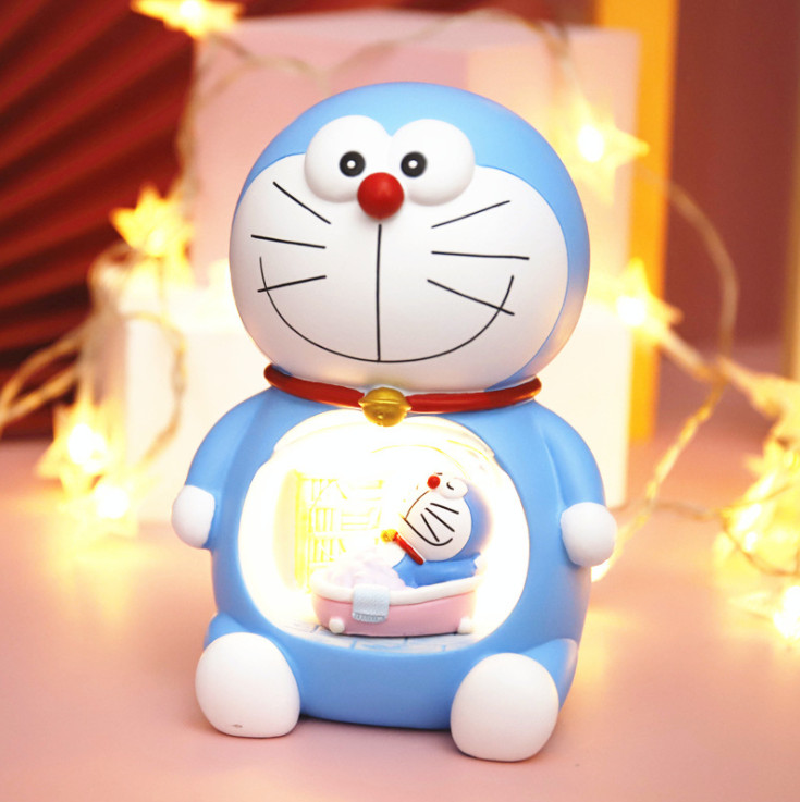 Đèn ngủ DORAEMON  Đèn Led Trang Trí Phòng Ngủ Phòng Khách Siêu Dễ Thương cho bé