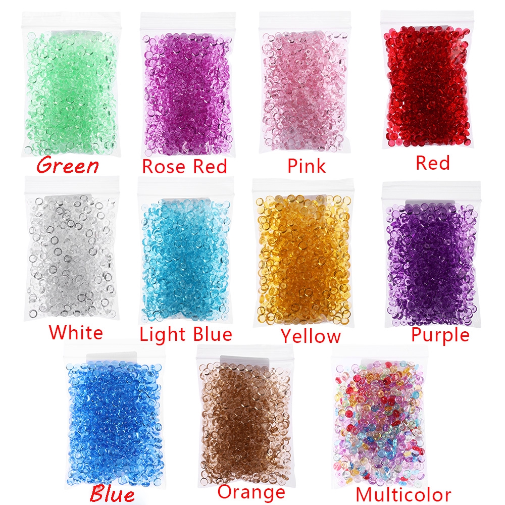 Set 500 hạt nhựa dùng làm đầy bình hoa trang trí