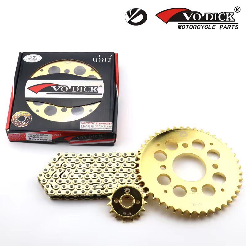 Bộ nhông sên winner,winer x 150 thái vàng