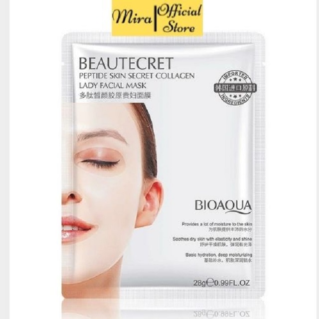 [FREESHIP] Mặt nạ collagen trong suốt chăm sóc da mặt dạng thạch thủy tinh