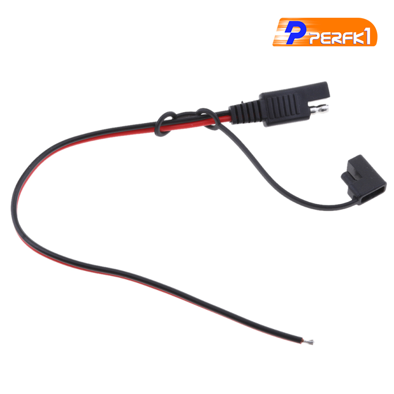 Hot-300mm 18AWG Solar Panel Battery SAE Plug Extension Adapters Cables Lines