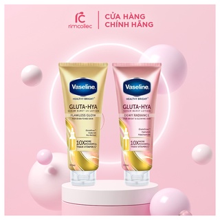 Bộ sữa dưỡng thể Vaseline Healthy Bright Gluta HYA Serum Burst Lotion 10X Thái Lan
