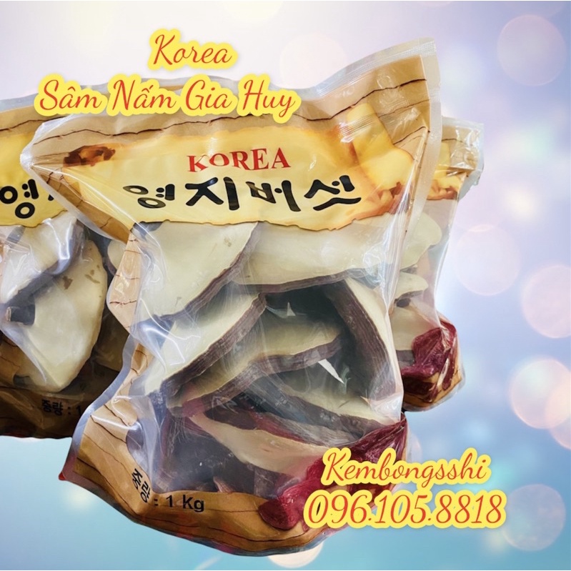 Nấm linh chi bao tử Hàn Quốc, túi 1kg