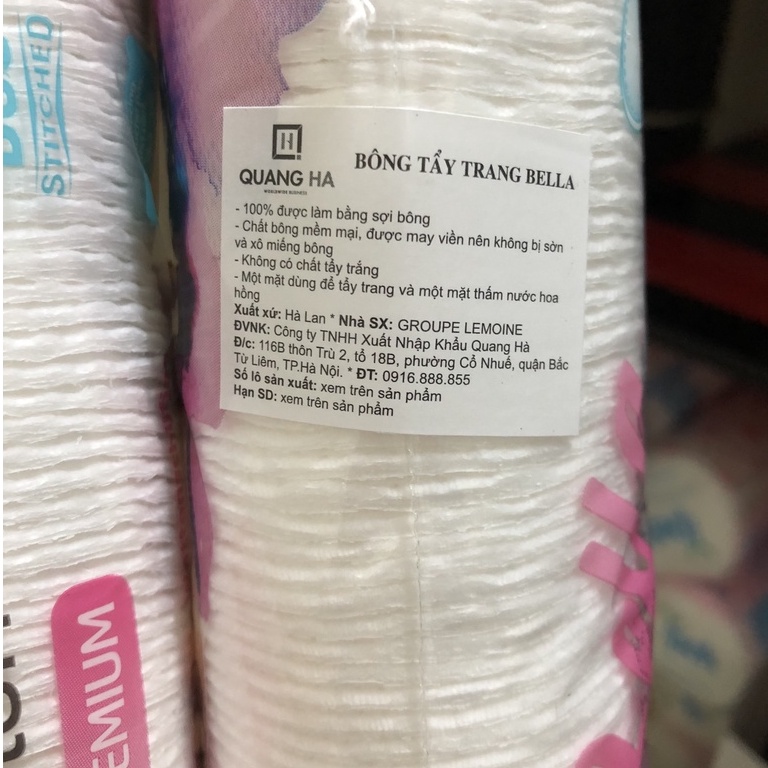 Bông Tẩy Trang Ceiba 100% Chất Liệu Cotton 140 Miếng