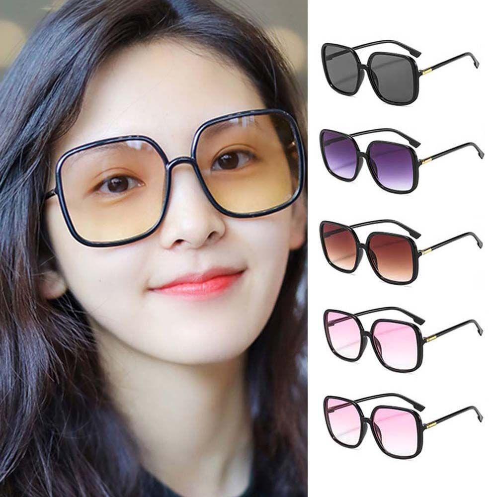 Kính Mát Gọng Vuông Phong Cách Retro Thời Trang Cho Nữ