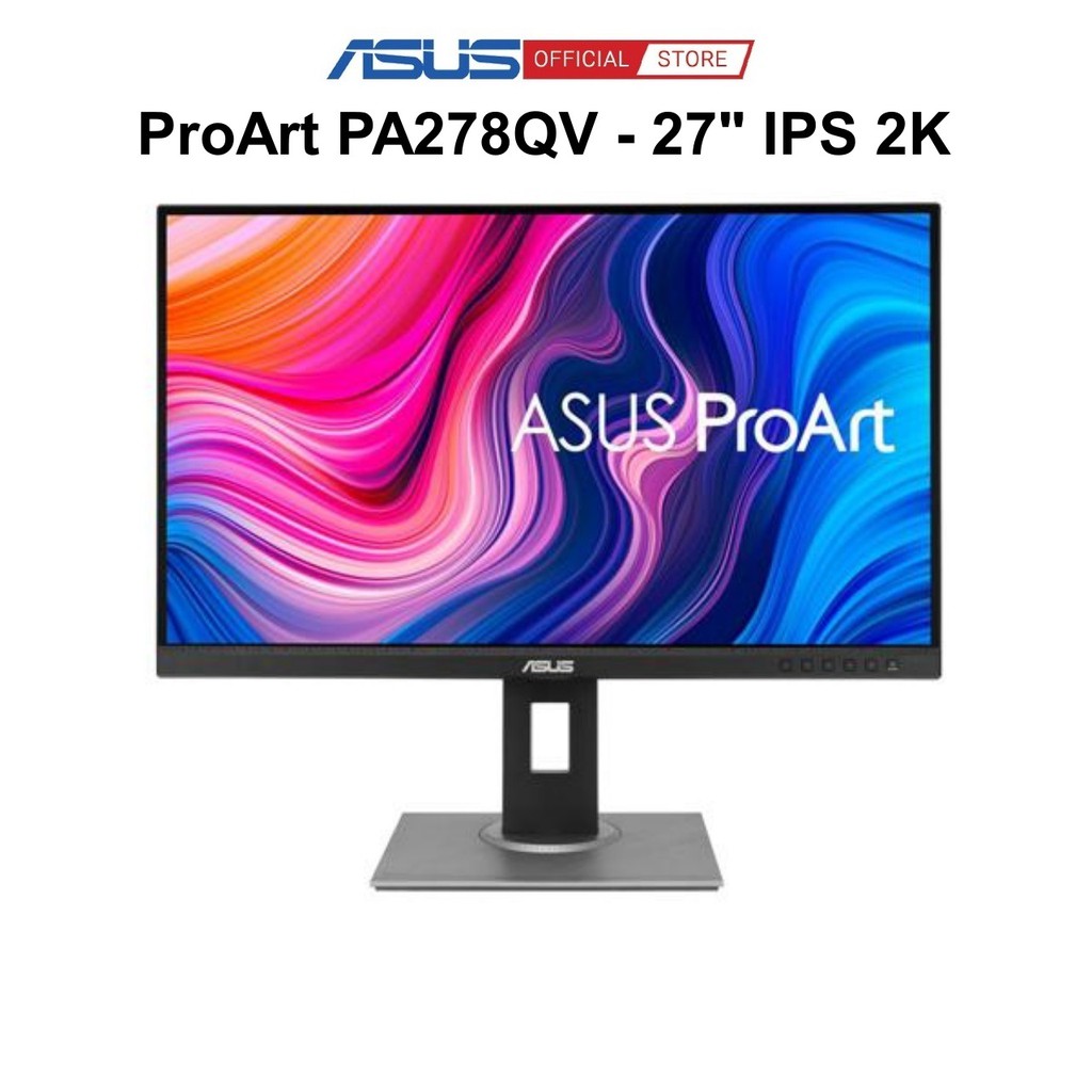 Màn Hình ASUS ProArt PA278QV | 27 inch IPS | 2K (2560x1440) | 75Hz | Chuyên Đồ Họa