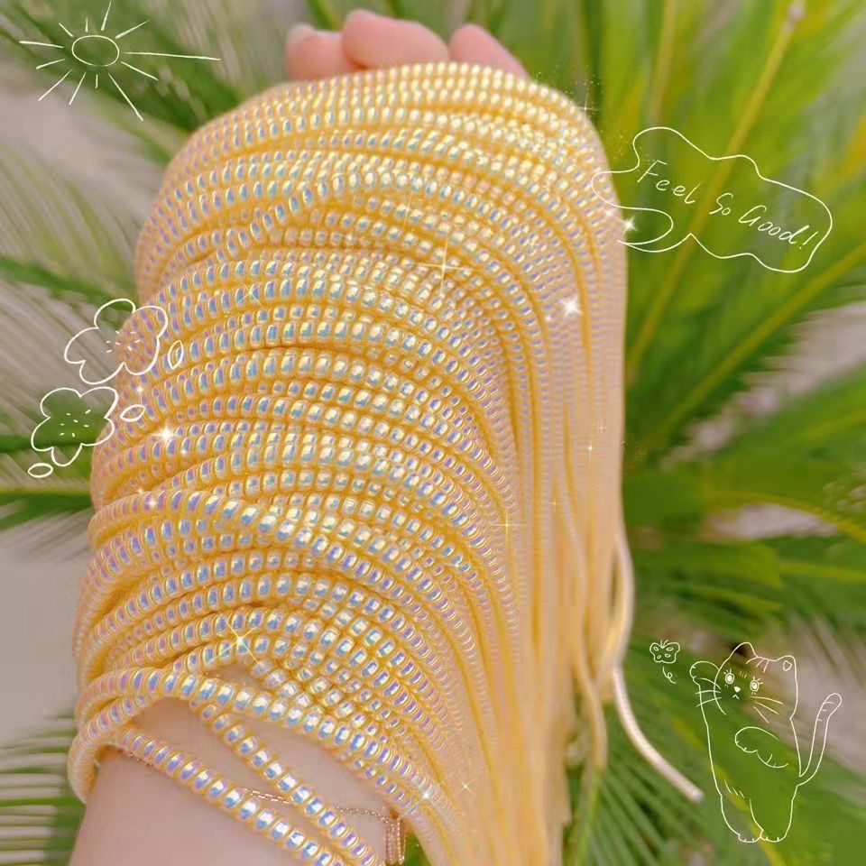1 Dây Xoắn Quấn Bảo Vệ Dây Cáp Sạc/Tai Nghe/Tai Nghe 5 Tặng 1 Dài