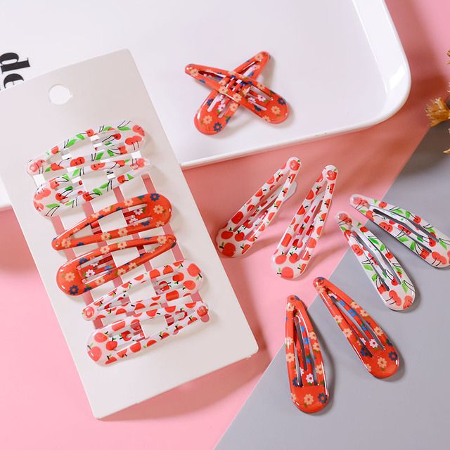 Set 6 kẹp tóc xuân hè 2019