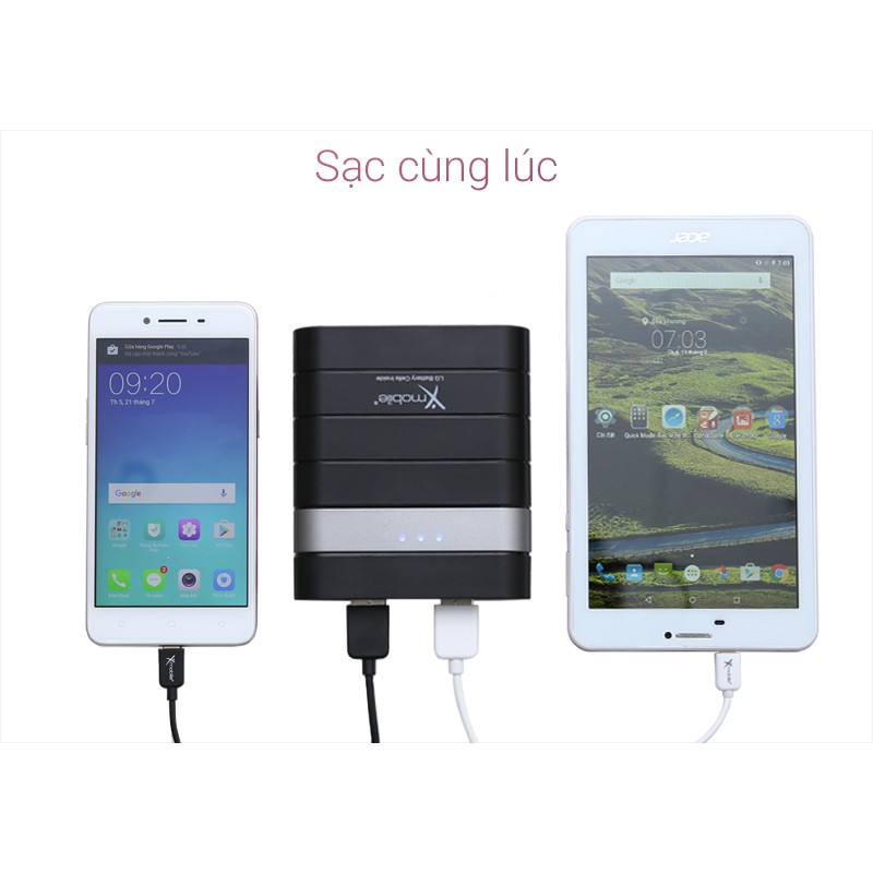 Sạc Dự Phòng 12000 mAh Xmobile Y304