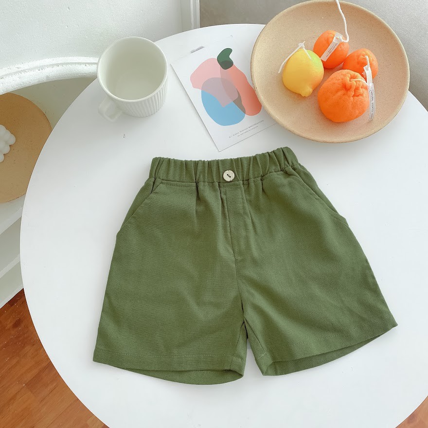 Quần short bé trai mùa hè chất nilen cao cấp size 8-32kg