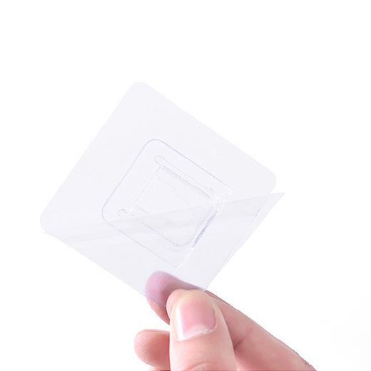 Móc Dán Tường Ghép Đôi 2 Mặt Treo Đồ Tiện Dụng