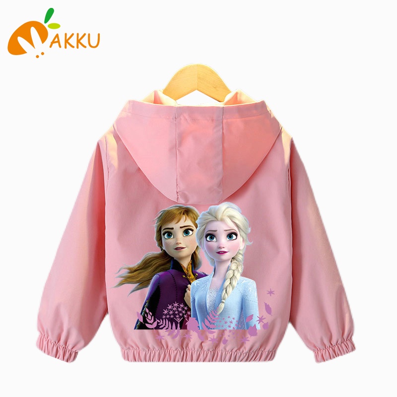 Áo Khoác Mùa Thu Đông Aisha Màu Hồng Vàng Mới Cho Bé Gái AKKU