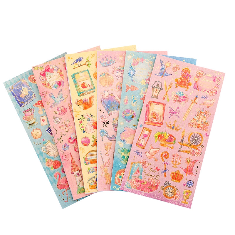 Sticker Dán Trang Trí Album Ảnh Hình Hoạt Hình