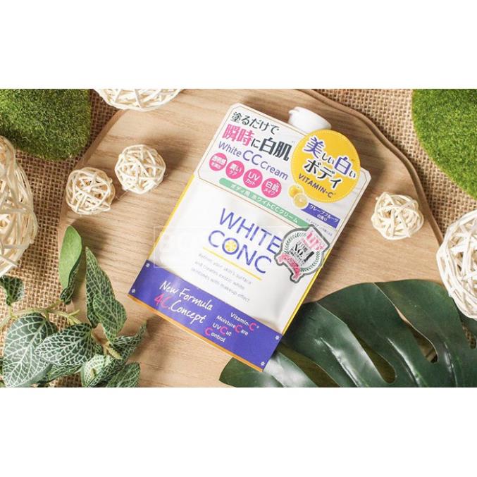 [ CHÍNH HÃNG ] Sữa Dưỡng Thể Trắng Da WHITE CONC BODY CC CREAM WITH VITAMIN-C 200ml | BigBuy360 - bigbuy360.vn
